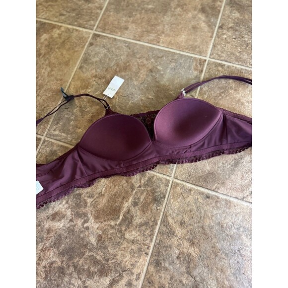 Aerie Real Power Wireless Push Up Joy Convertible Lace Bra Size 32C - Picture 10 of 12